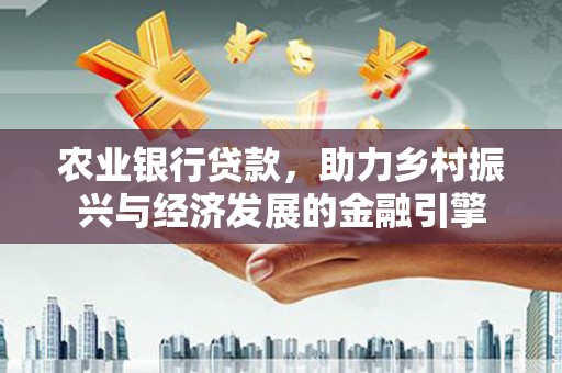 华龙农业银行贷款，助力乡村振兴与经济发展的金融引擎