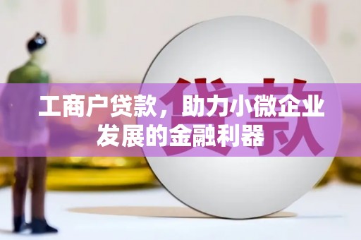 华龙工商户贷款，助力小微企业发展的金融利器