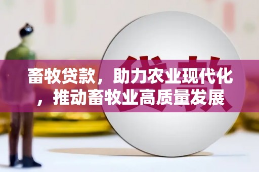 华龙畜牧贷款，助力农业现代化，推动畜牧业高质量发展