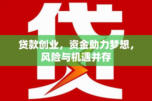 华龙贷款创业，资金助力梦想，风险与机遇并存