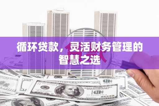 华龙循环贷款，灵活财务管理的智慧之选