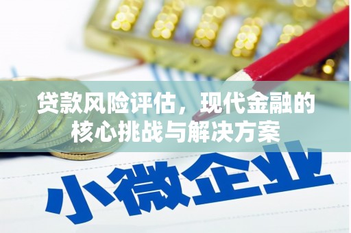 华龙贷款风险评估，现代金融的核心挑战与解决方案