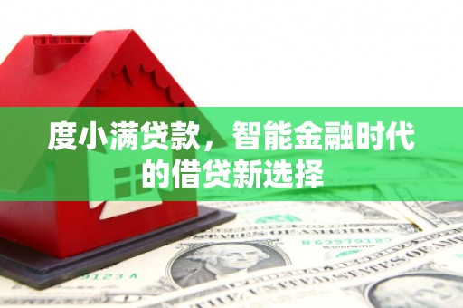 华龙度小满贷款，智能金融时代的借贷新选择
