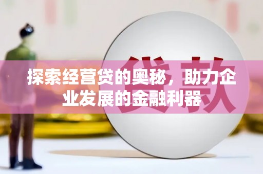 华龙探索经营贷的奥秘，助力企业发展的金融利器