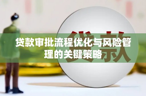 华龙贷款审批流程优化与风险管理的关键策略