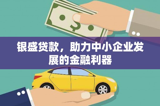 华龙银盛贷款，助力中小企业发展的金融利器