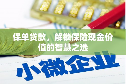 华龙保单贷款，解锁保险现金价值的智慧之选