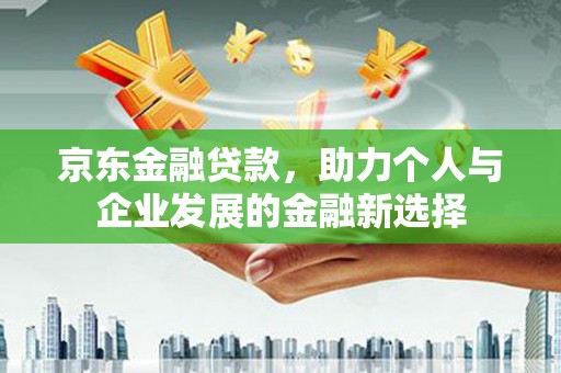 华龙京东金融贷款，助力个人与企业发展的金融新选择