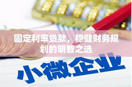 华龙固定利率贷款，稳健财务规划的明智之选