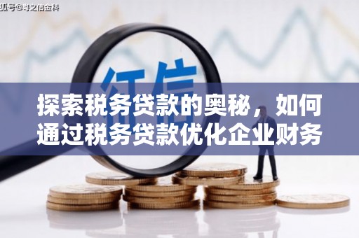 华龙探索税务贷款的奥秘，如何通过税务贷款优化企业财务