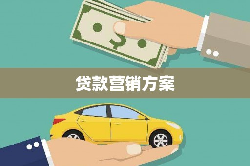华龙贷款营销方案