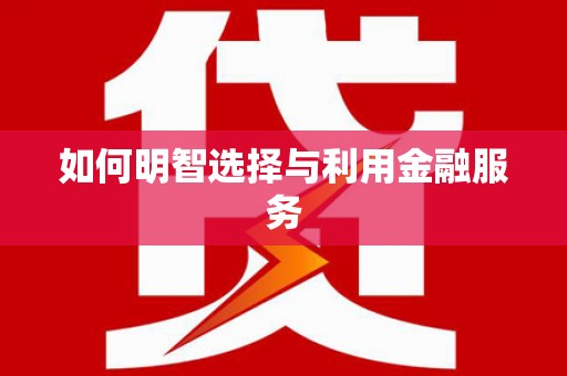华龙如何明智选择与利用金融服务