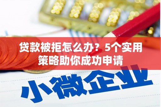 华龙贷款被拒怎么办？5个实用策略助你成功申请