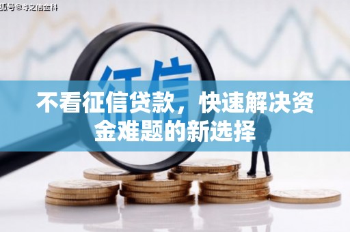 华龙不看征信贷款，快速解决资金难题的新选择