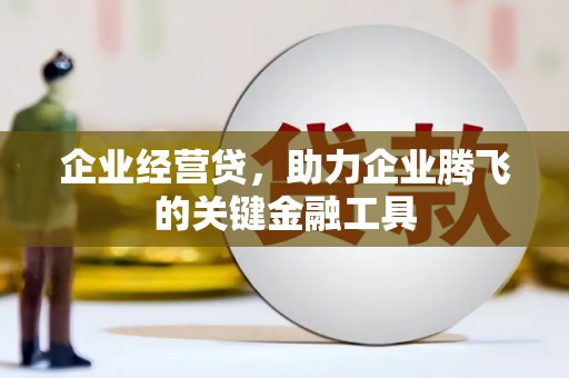 华龙企业经营贷，助力企业腾飞的关键金融工具