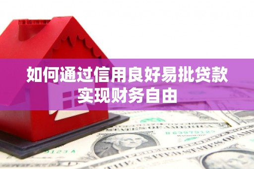 华龙如何通过信用良好易批贷款实现财务自由