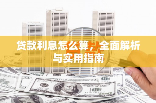 华龙贷款利息怎么算，全面解析与实用指南