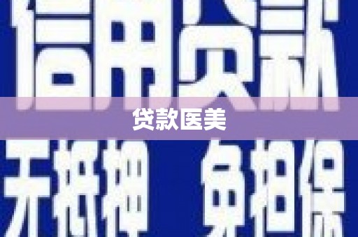 华龙贷款医美