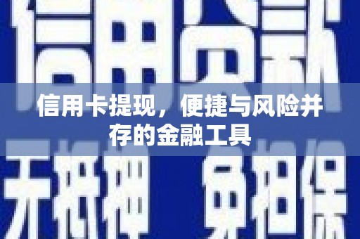 华龙信用卡提现，便捷与风险并存的金融工具