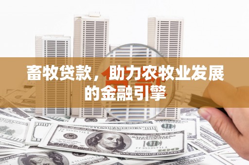 华龙畜牧贷款，助力农牧业发展的金融引擎