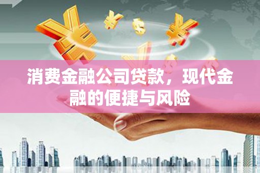 华龙消费金融公司贷款，现代金融的便捷与风险