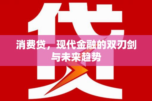 华龙消费贷，现代金融的双刃剑与未来趋势