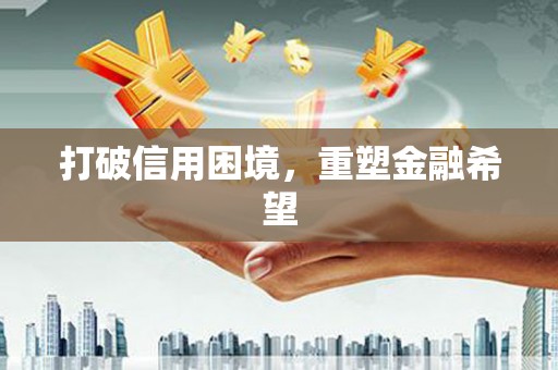 华龙打破信用困境，重塑金融希望