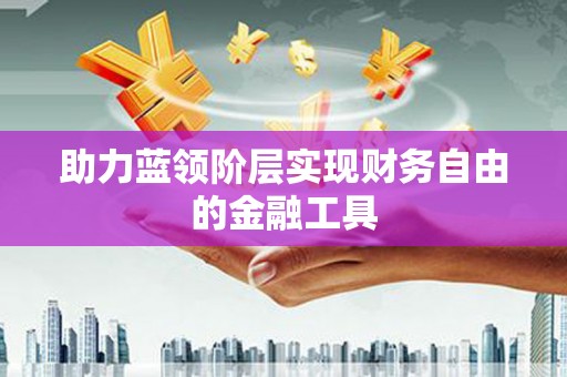 华龙助力蓝领阶层实现财务自由的金融工具