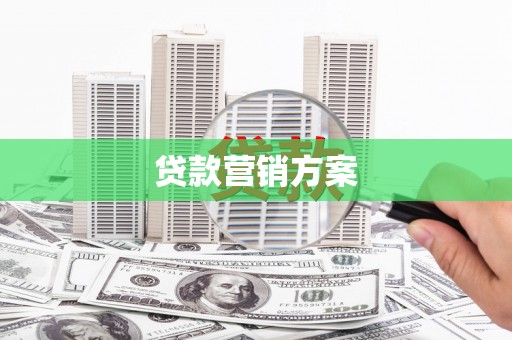 华龙贷款营销方案